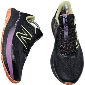 New Balance Dynasoft Nitrel v5 Black Phantom Purple Womens 9 D Trail Shoes